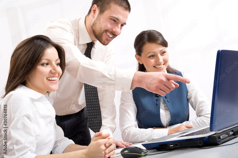 Fototapeta premium Business team