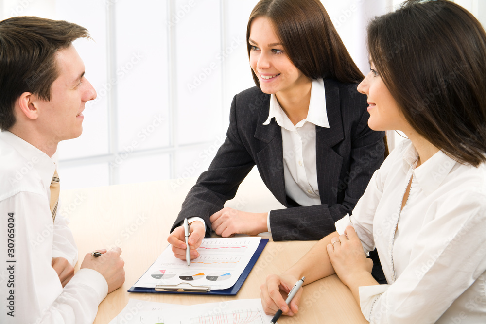 Fototapeta premium Business team