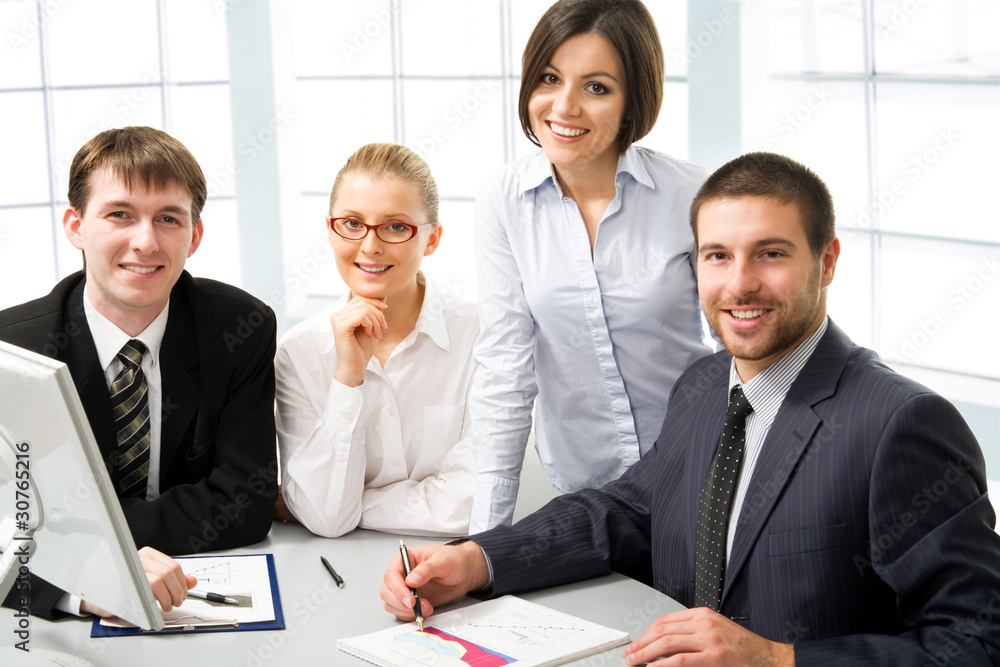 Fototapeta premium Business people