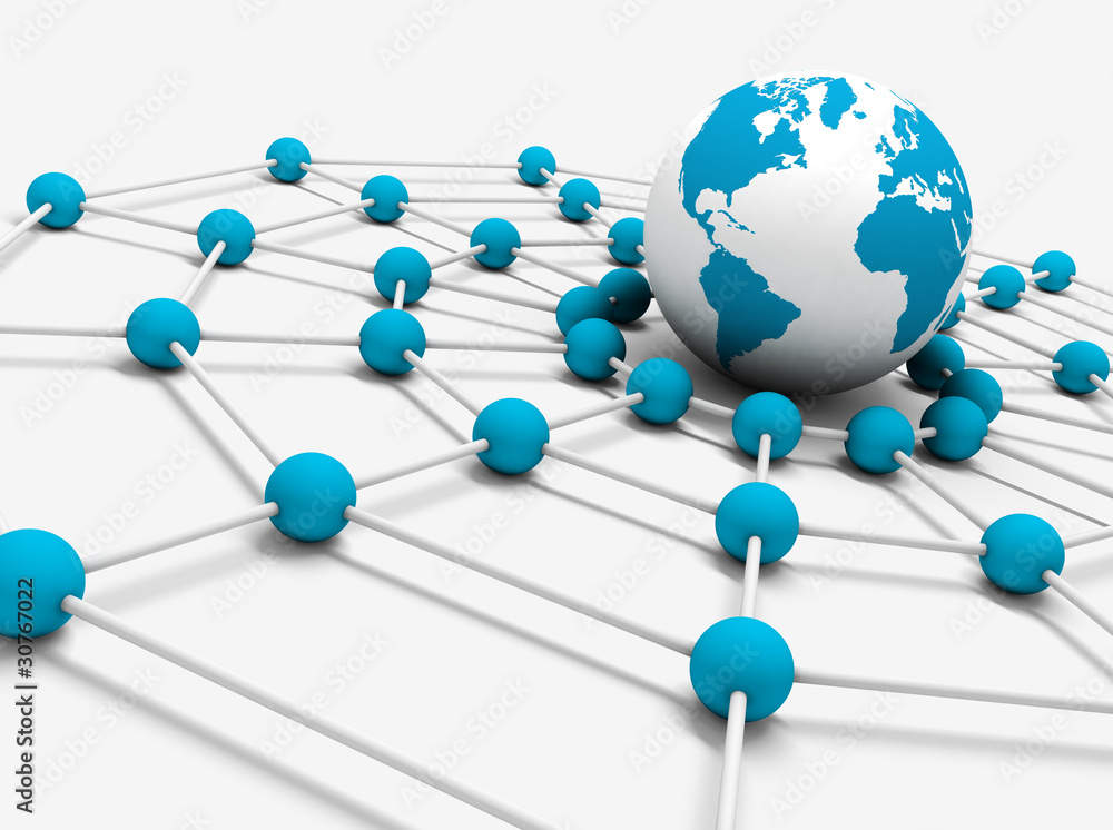 concepto de trabajo en red con mapa del mundo concepto de trabajo en red con mapa del mundo