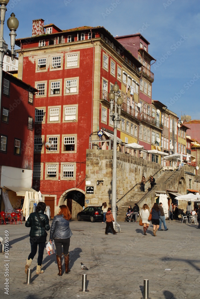 Naklejka premium Cais da Estiva, Porto