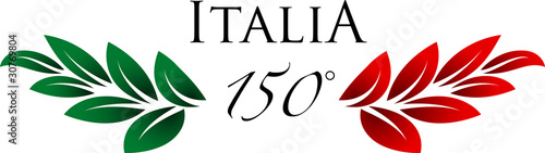 italia 150 logo banner