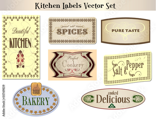 Kitchen Labels 2