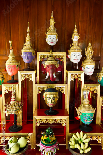 Khon Masks, Thailand © lavoview