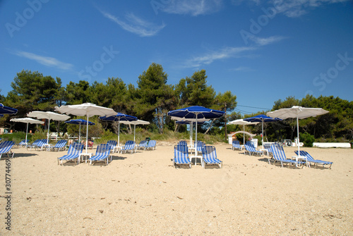 The Beach at Skala on the island of Kephalonia Greece © quasarphotos