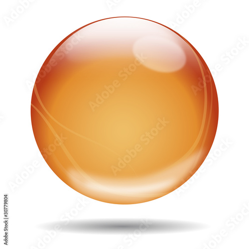 Flying ball _ orange