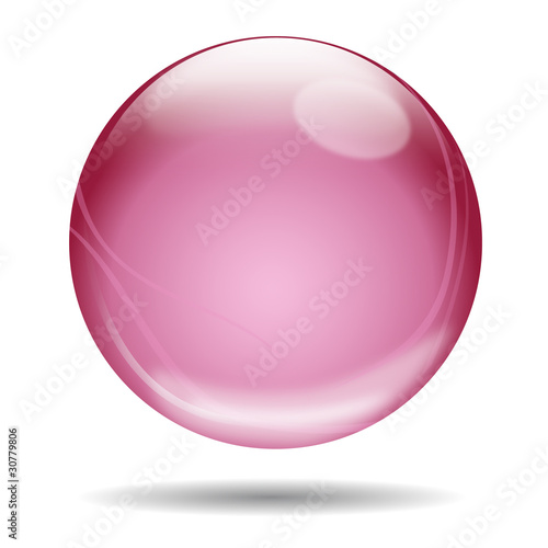 Flying ball _ pink
