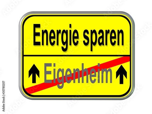 Eigenheim - Energie sparen