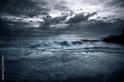 sea storm