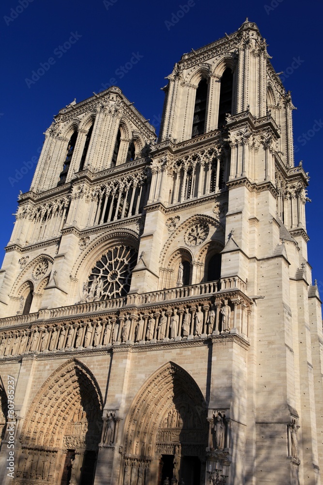 The Notre-Dame de Paris Cathedral