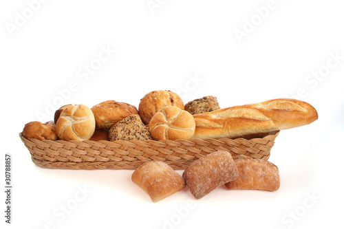 Various bread rolls