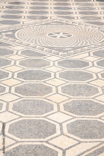 ancient floor pattern