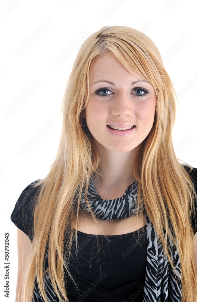 Naklejka premium woman fashion isolated
