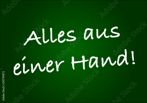 Alles aus einer Hand