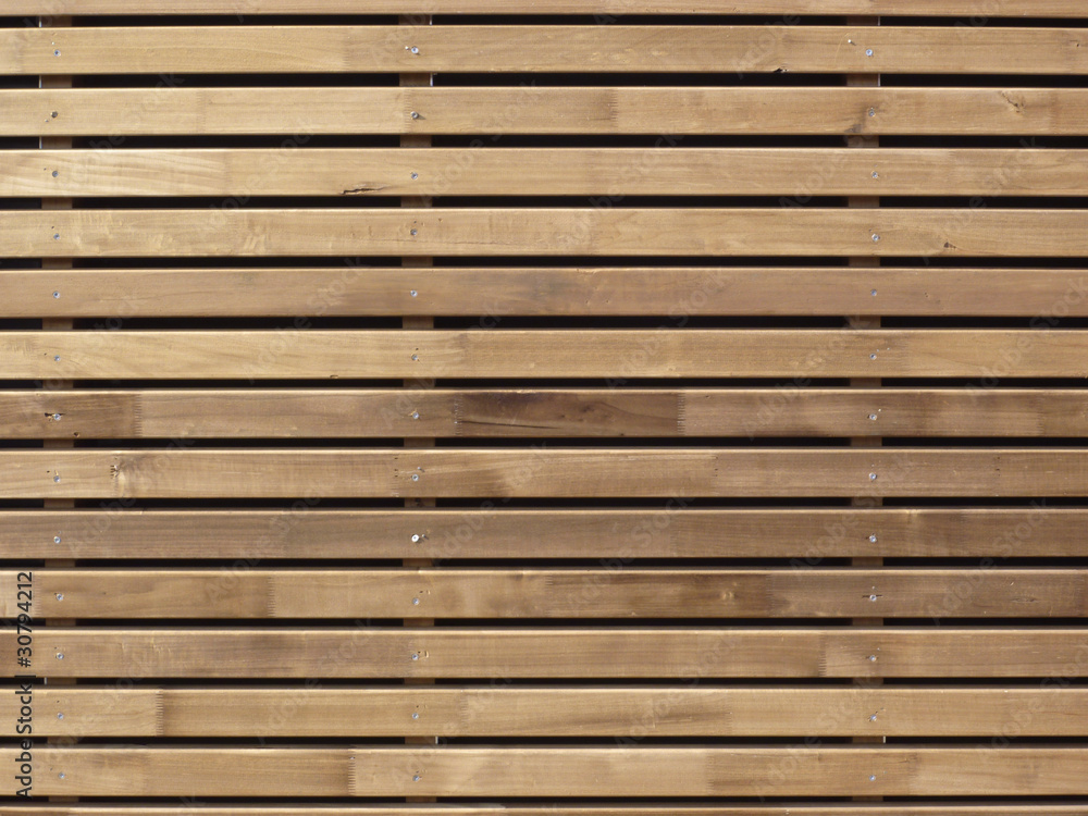 Obraz premium Holz-Fassade dunkel