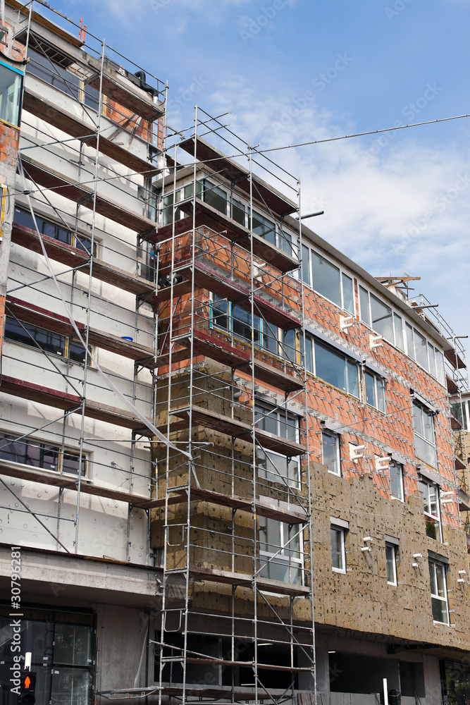 Wärmedämmung bei neuem Rohbau Wohnhaus