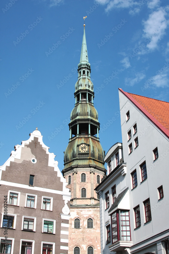 chiesa a riga in lettonia