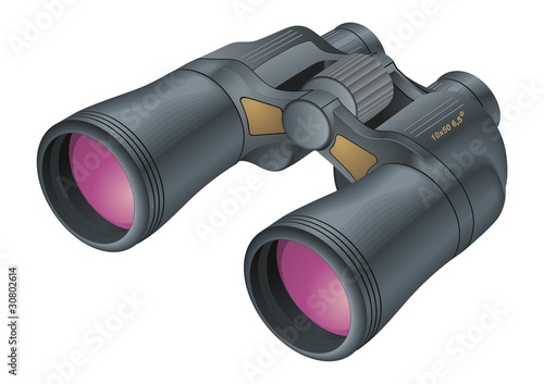 Binoculars vector