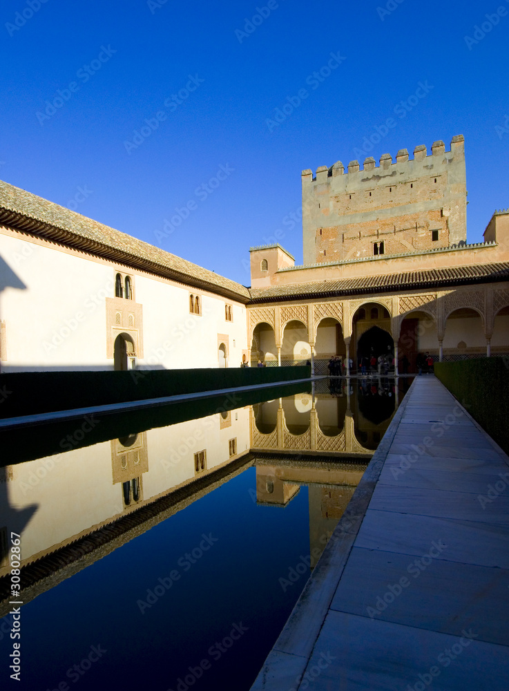 Fototapeta premium Palast der Nasriden - Alhambra - Granada - Spanien