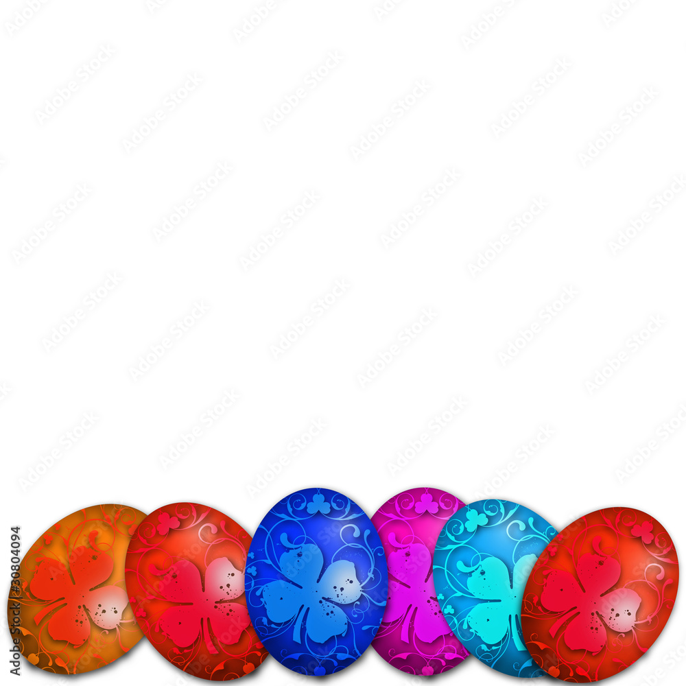 Colorful Easter Eggs