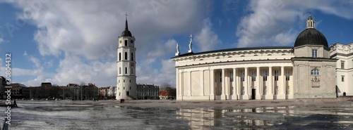 Vilnius cathedral place