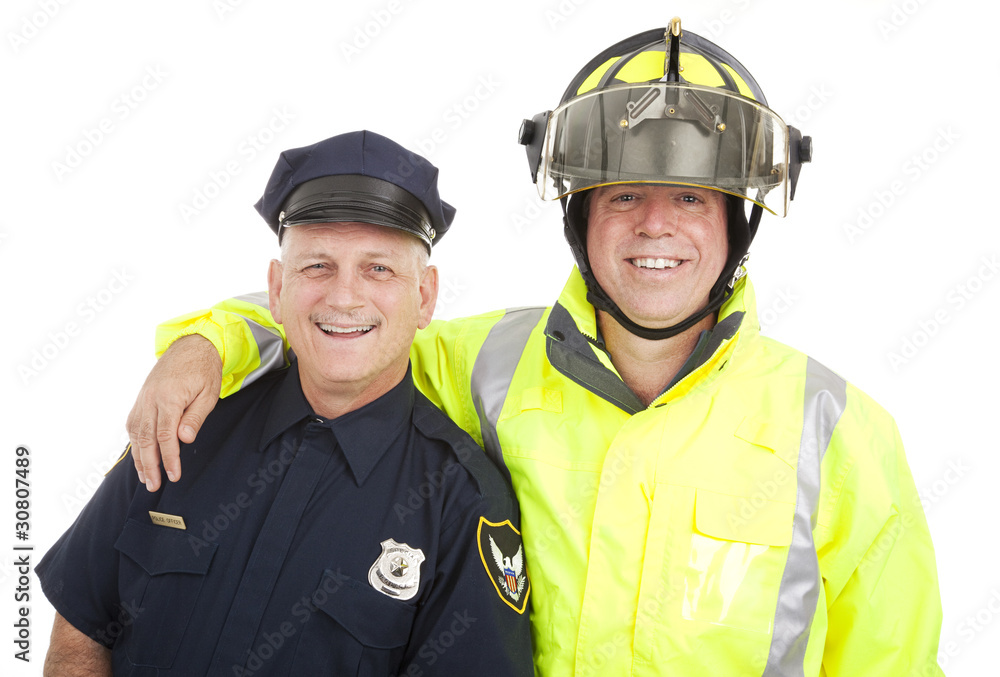 Blue Collar Heroes Isolated Stock Photo Adobe Stock
