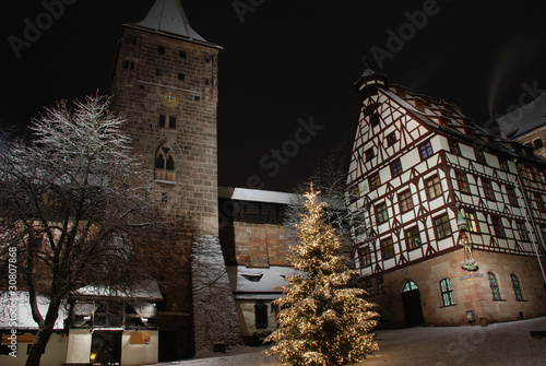 Tiergärtnertorturm Pilatushaus Nürnberg Tiergärtnertor  Bayern