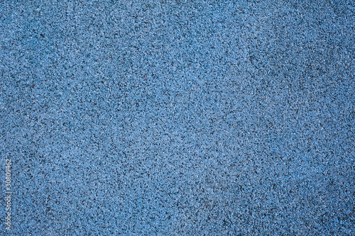 blue rubber flooring
