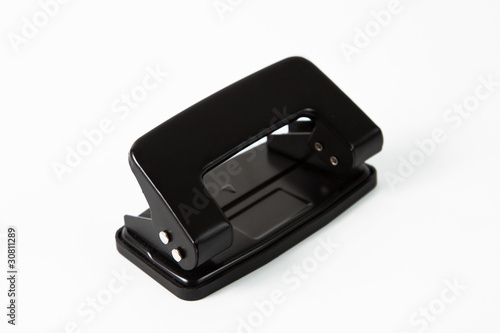 office hole punch isolated in white