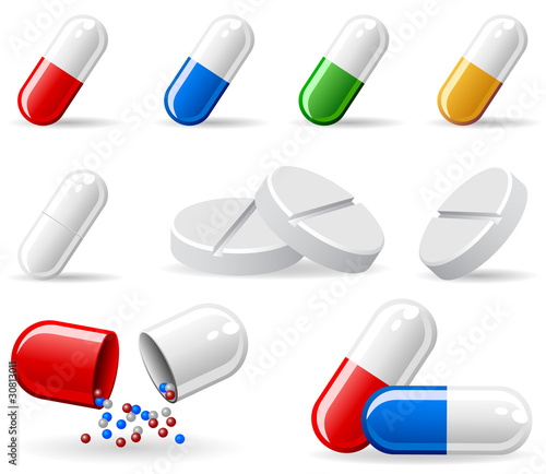 Set of pills