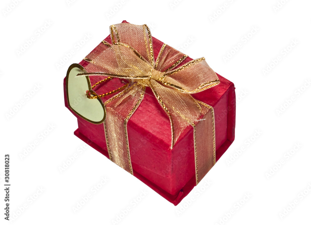 Obraz premium The Red gift box