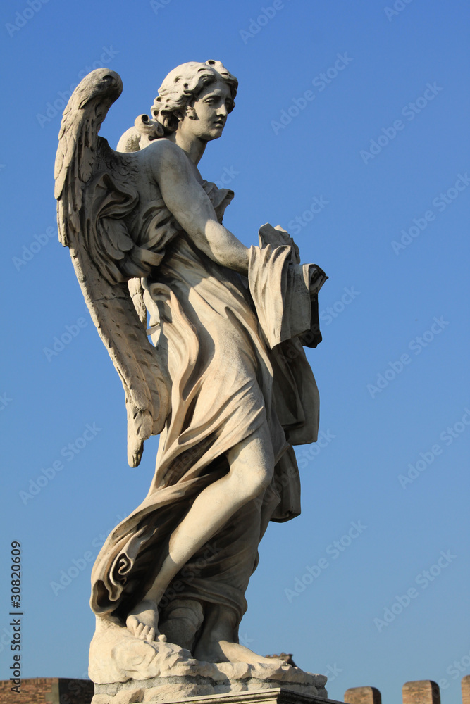 Obraz premium Rome angel statue