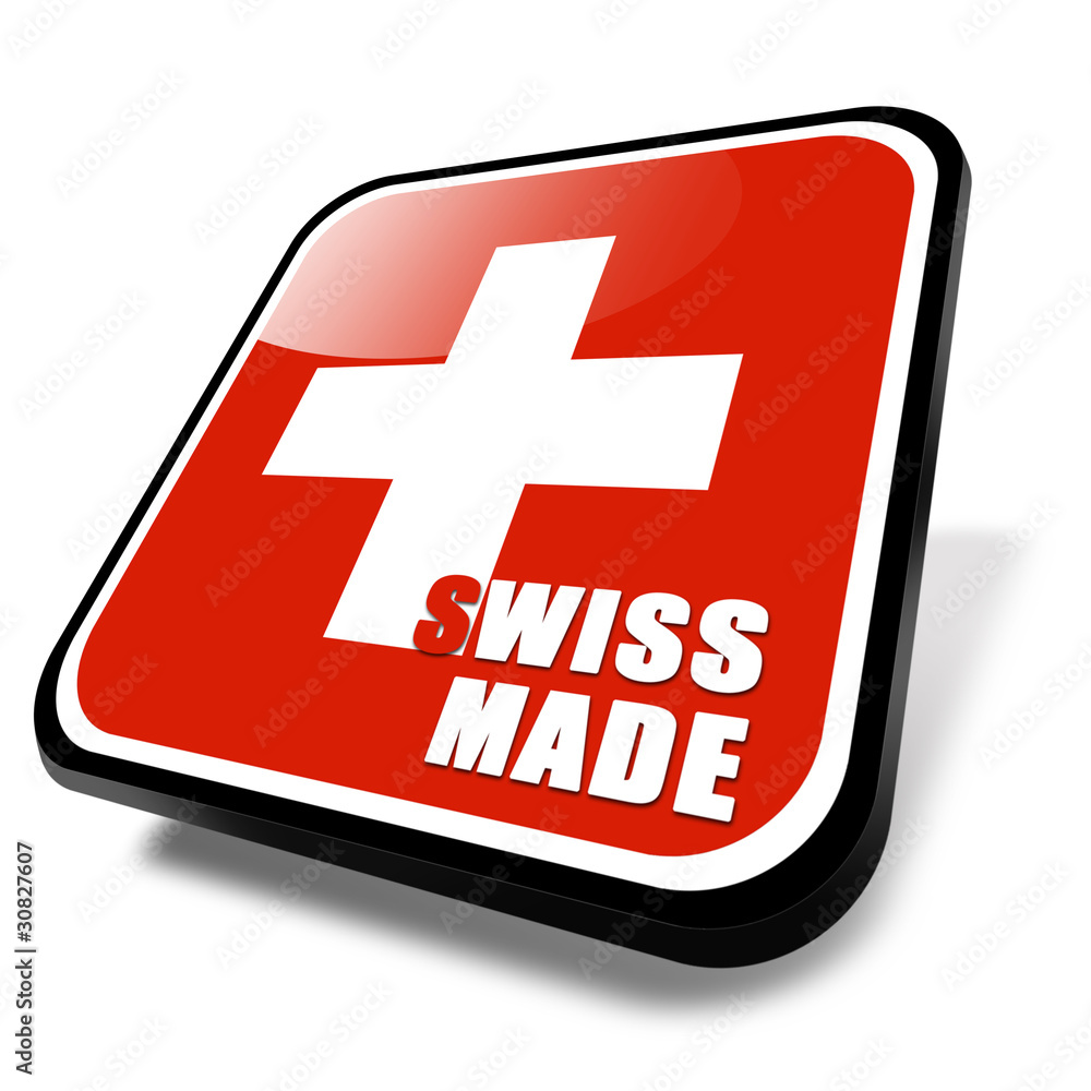 SWIS MADE button SWIS MADE button