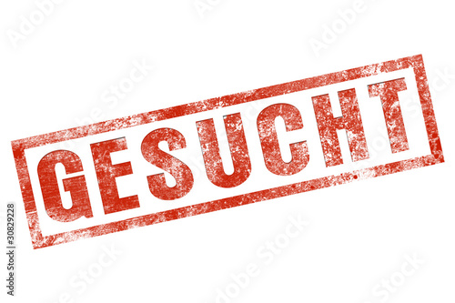 GESUCHT stempel photo