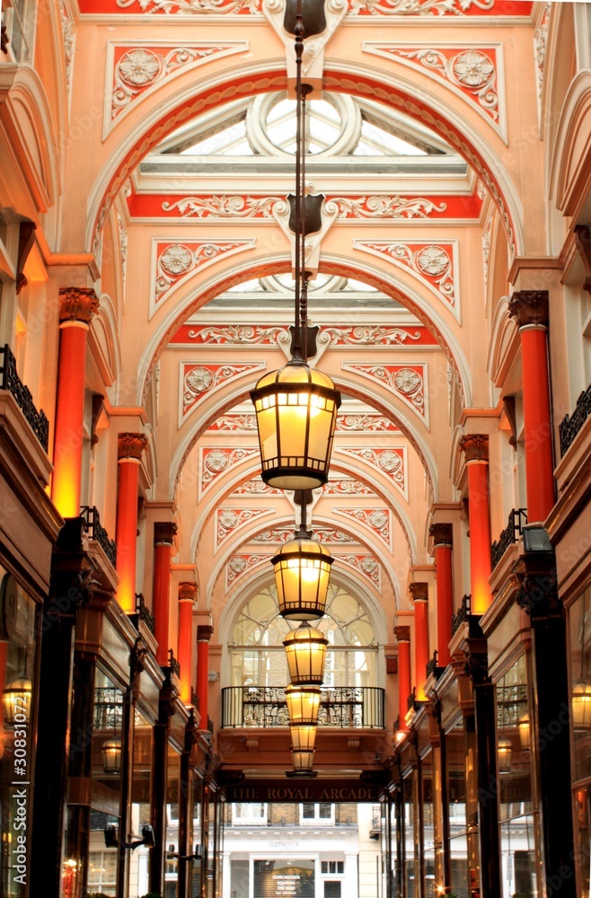 Obraz premium Royal Arcade, Old Bond Street, London, UK