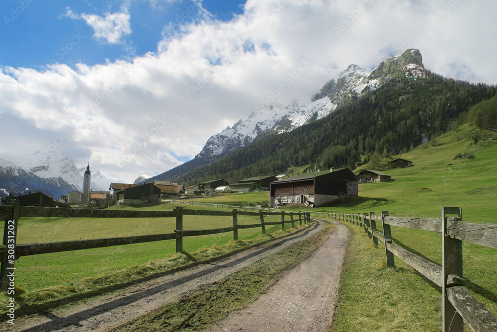 Alpine landscape Alpine landscape