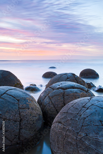 Moeraki Boulders New Zealand photo