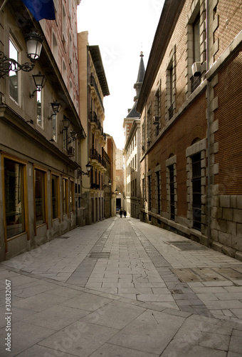 Fototapeta Naklejka Na Ścianę i Meble -  The Madrid street