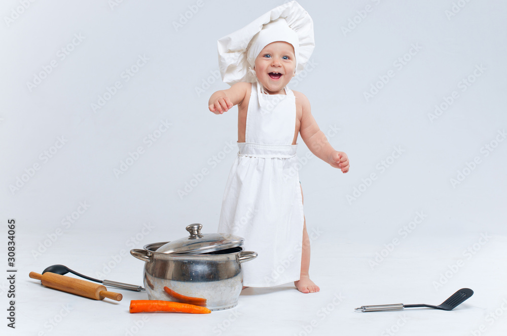 Little cook. Little cook.