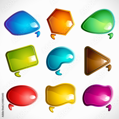 Set of Speech Bubble