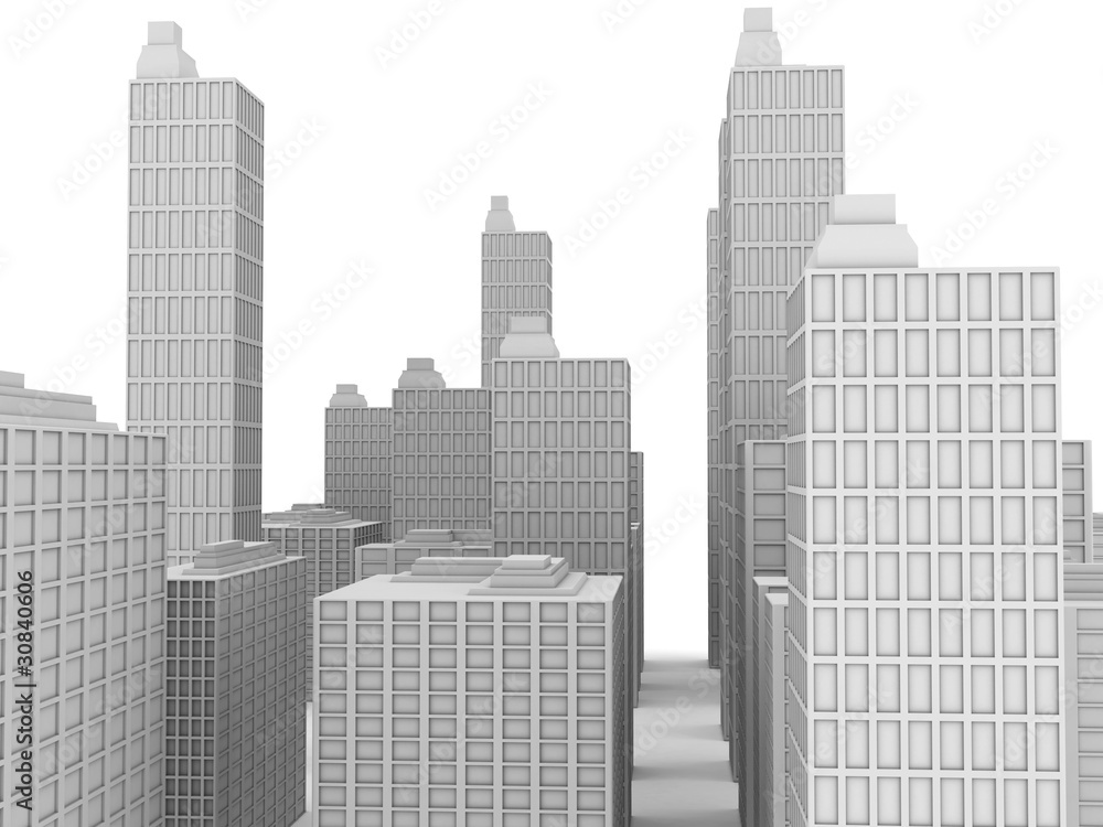 Fototapeta premium Ciudad