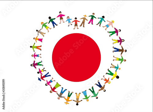 Japan helfen mit Herz