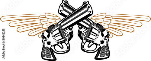 wing revolver emblem