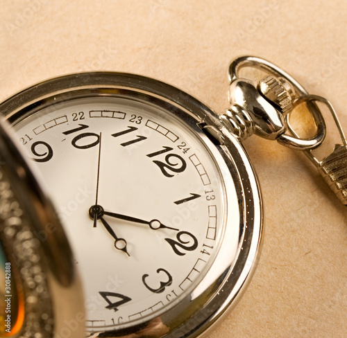 Pocket watch isolated