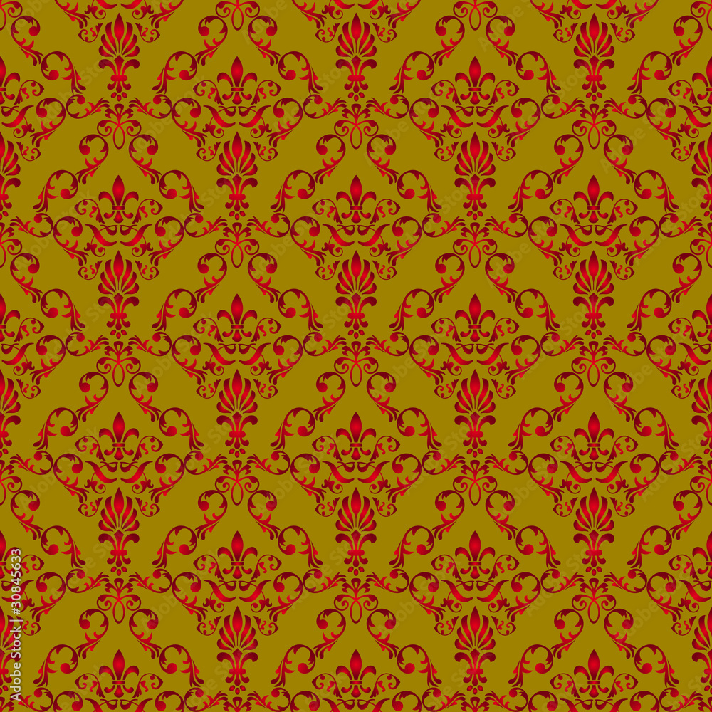 Seamless wallpaper pattern Seamless wallpaper pattern