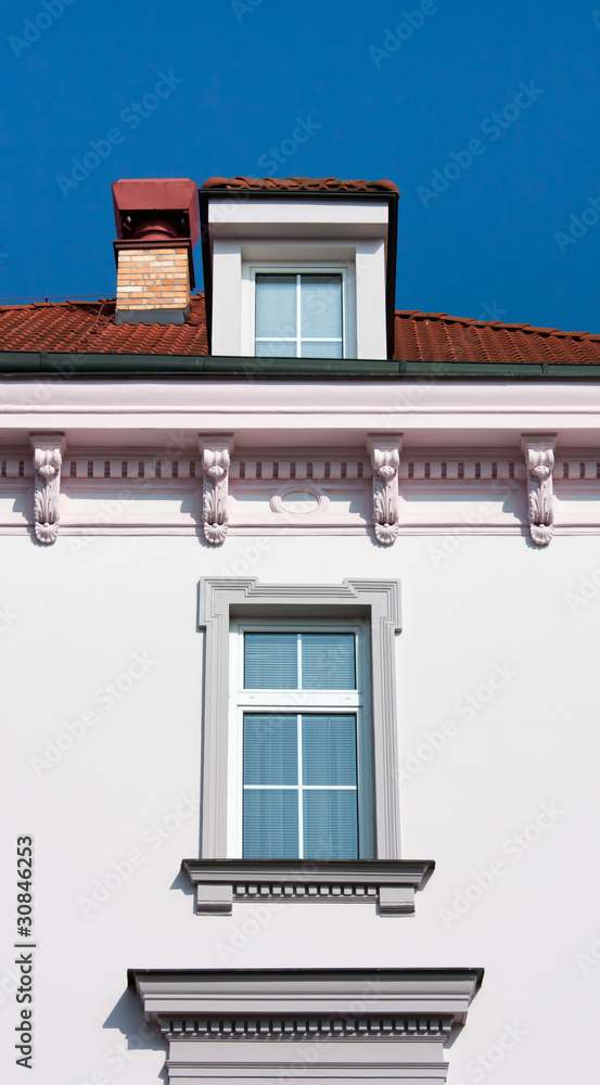 Fototapeta premium Facade of little construction