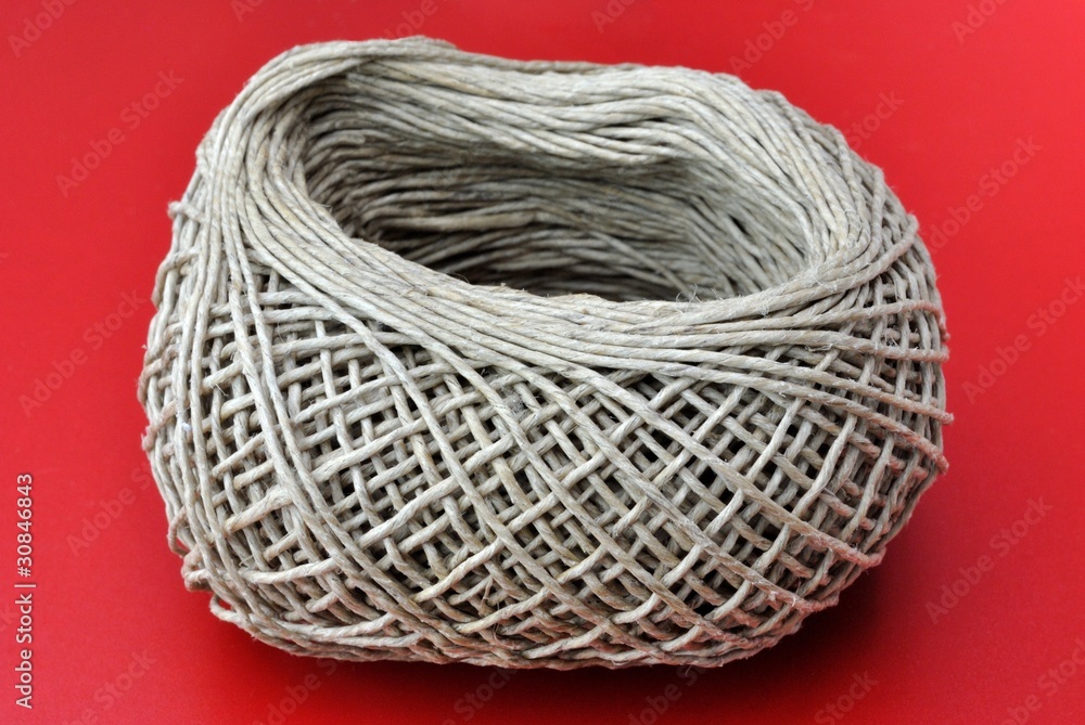 Gomitolo di corda in canapa Gomitolo di corda in canapa