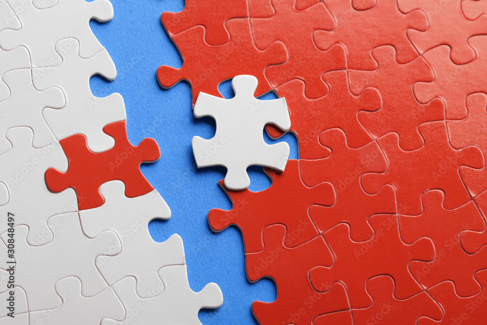 Fototapeta premium Puzzle
