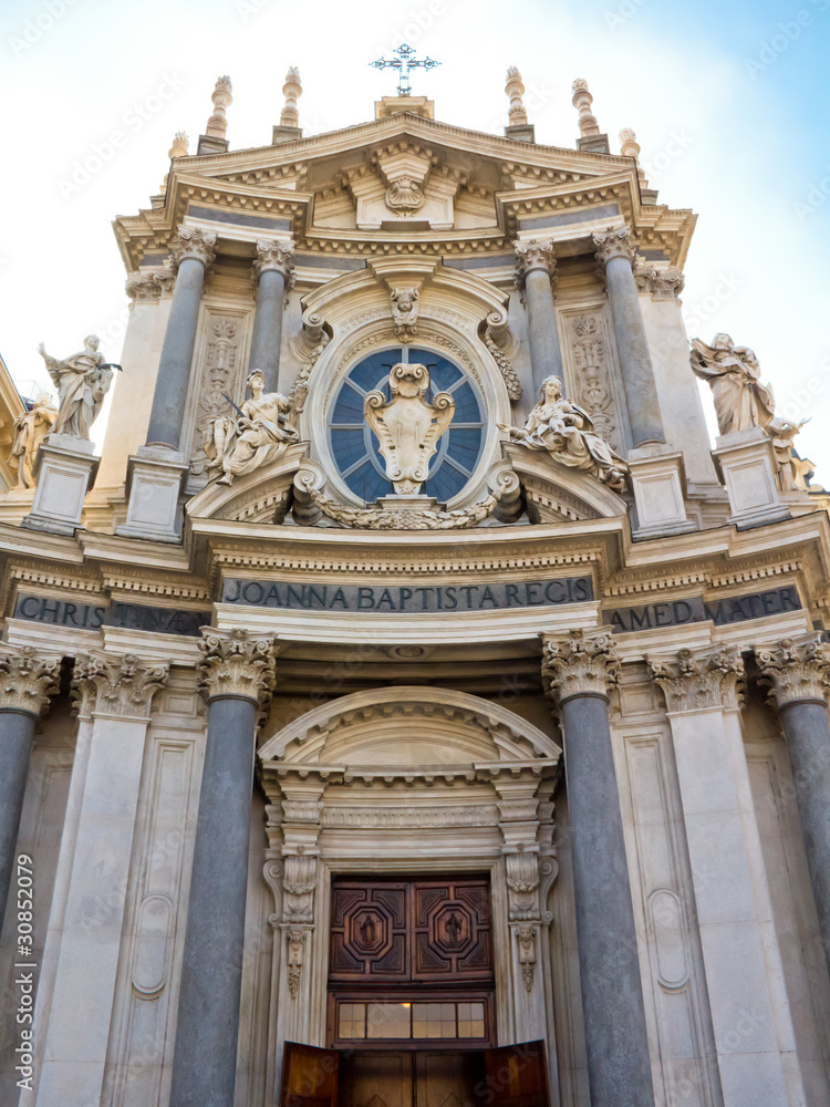 Eglise Santa Cristina,  place San Carlo à Turin
