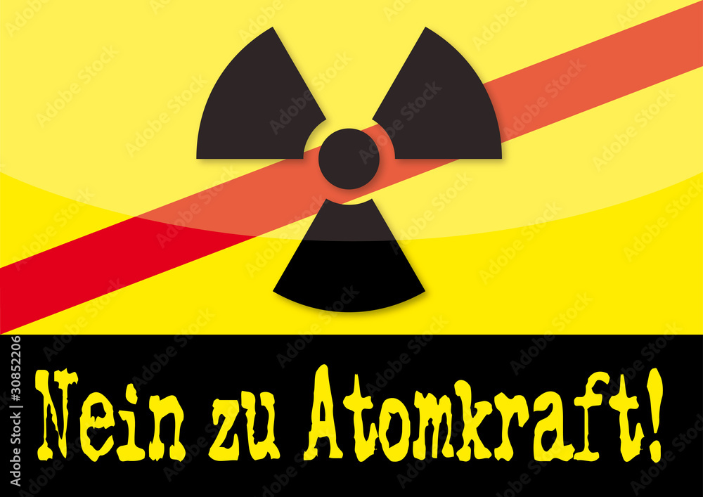 Fototapeta premium Atomkraft